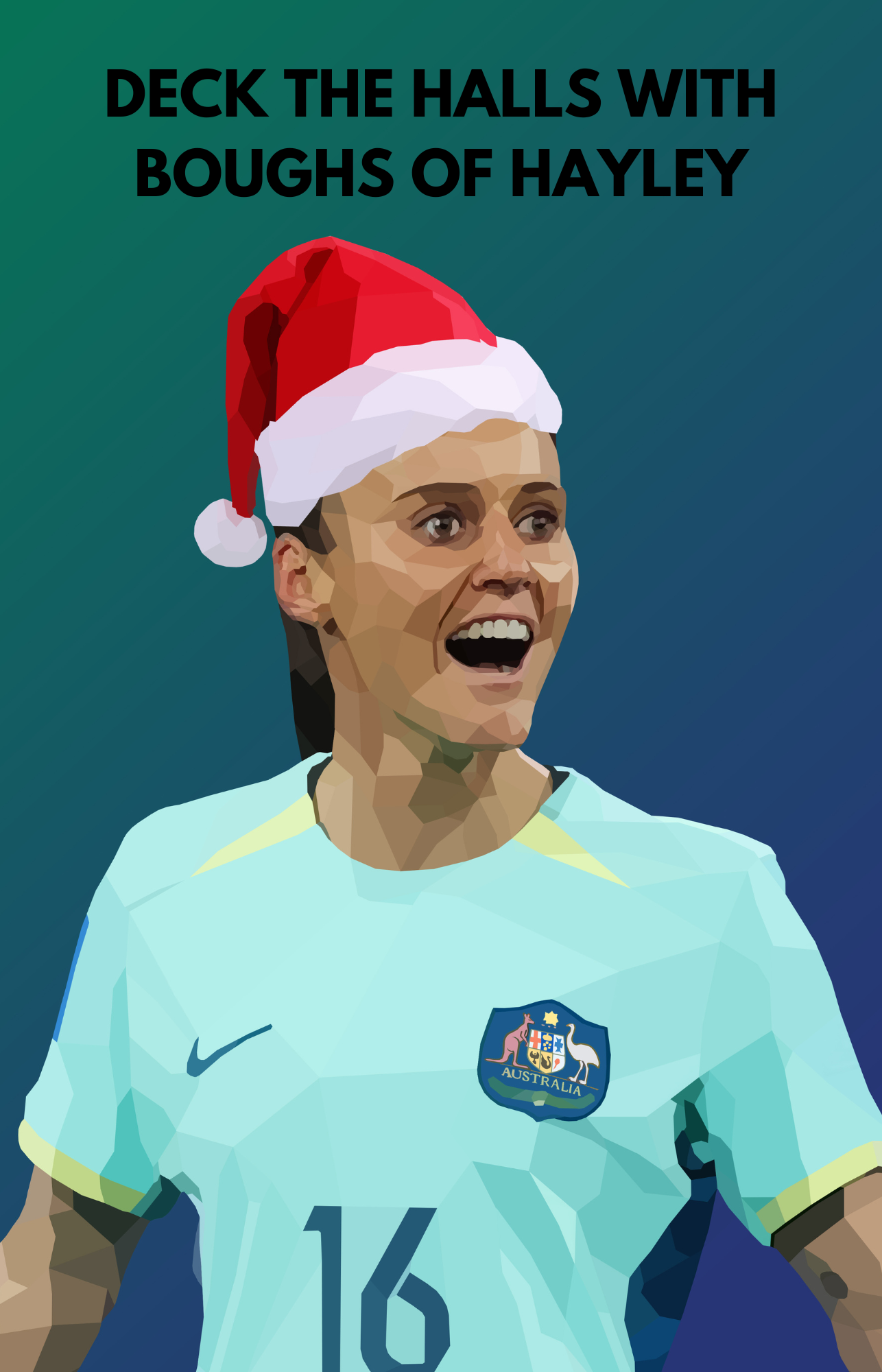 Hayley Raso Christmas Card PRE-ORDER – JB Creates